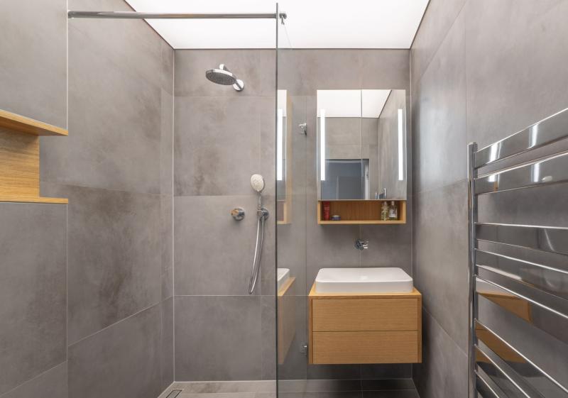 Rekonstrukce koupelny | Bohemia Decor | Betonová dlažba