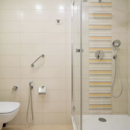 Rekonstrukce bytu Praha Krč koupelna