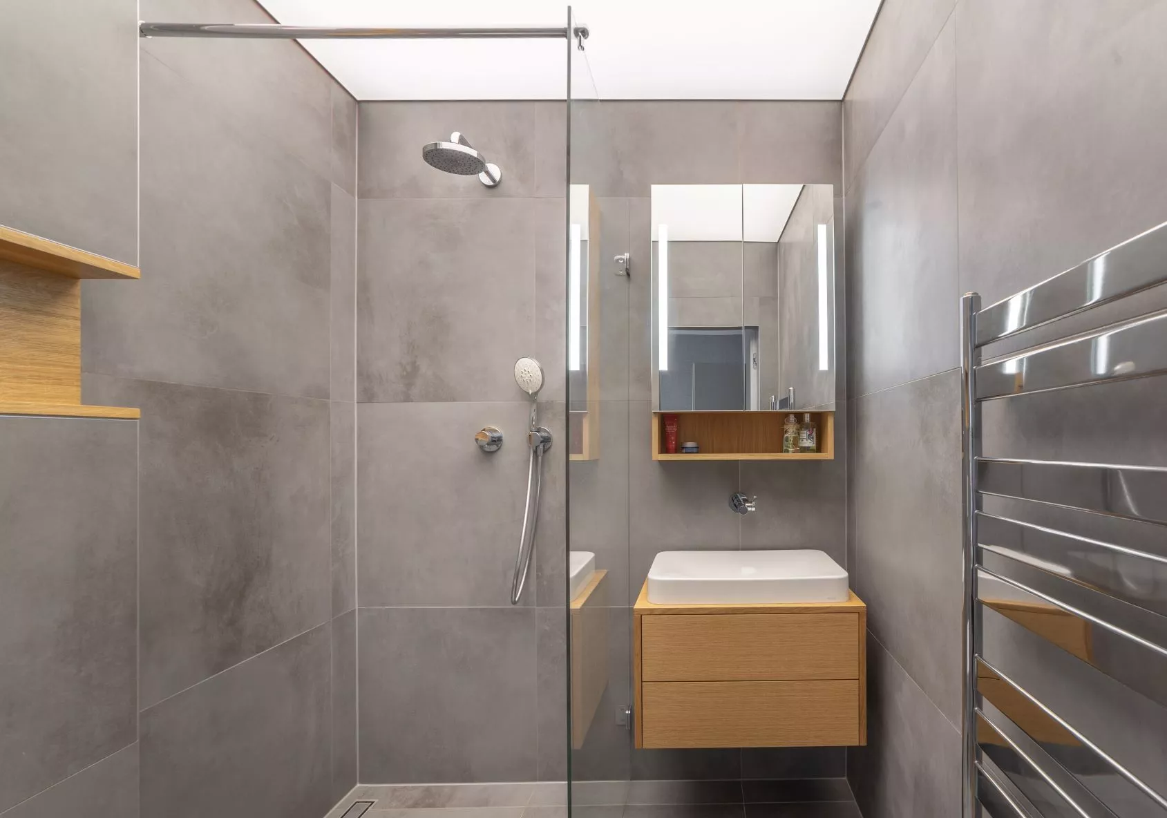 Rekonstrukce koupelny | Bohemia Decor | Betonová dlažba