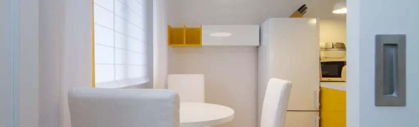 Rekonstrukce bytu Praha Krč pohled do kuchyně